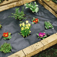 Black GTM100 Woven Geotextile Membrane 100gsm