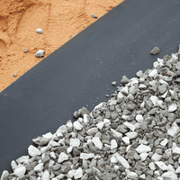Black GTM100 Woven Geotextile Membrane 100gsm