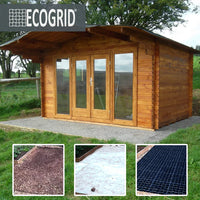 EcoGrid Shed Base Kits - Garden Shed Base with Weed Membrane