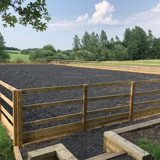 Entry Level Horse Arena Geotextile Package - Woven Base & Non Woven Top Layer