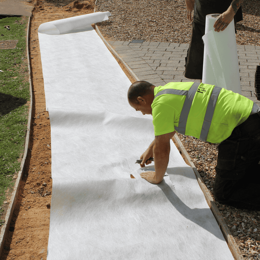 TNW1000 White Non-Woven Geotextile Membrane 80gsm