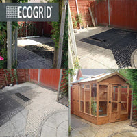 EcoGrid Shed Base Kits - Garden Shed Base with Weed Membrane