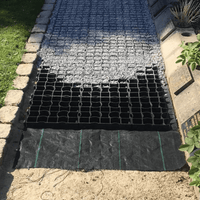 Black GTM100 Woven Geotextile Membrane 100gsm
