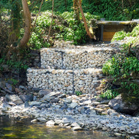 Galfan Coated Welded Mesh Gabion Basket 0.55m x 0.55m x 0.55m