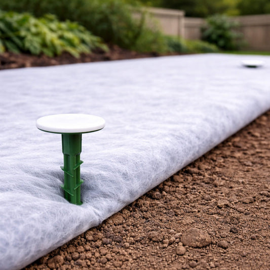 160mm 2 in 1 Barbed Fixing Pegs and Bay Markers