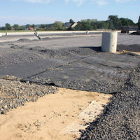 Black G90 Woven Geotextile Membrane Cuts 100gsm