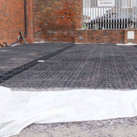 SNW40 White Non-Woven Geotextile Membrane 300gsm