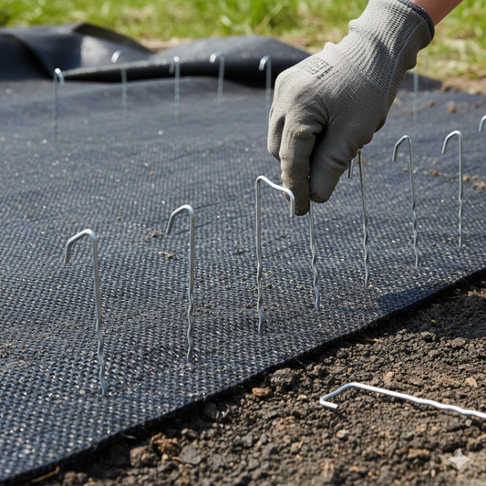 EcoGrid Steel J Pins for Permeable Paving Fixing